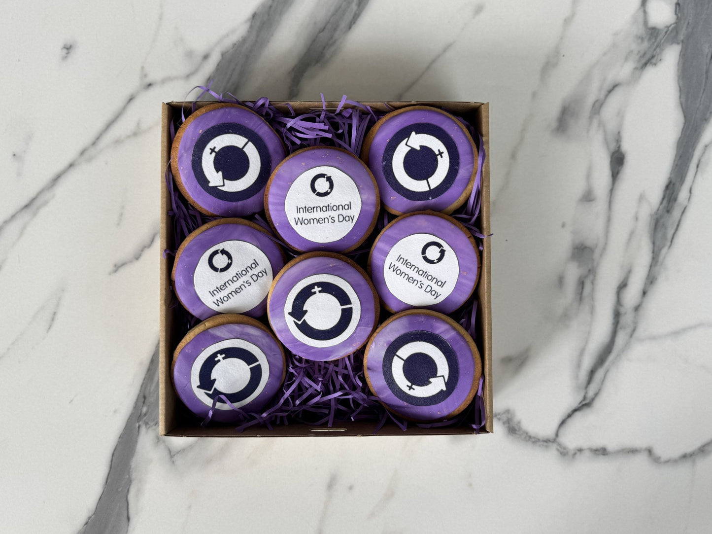 International Woman's Day Cookie Box