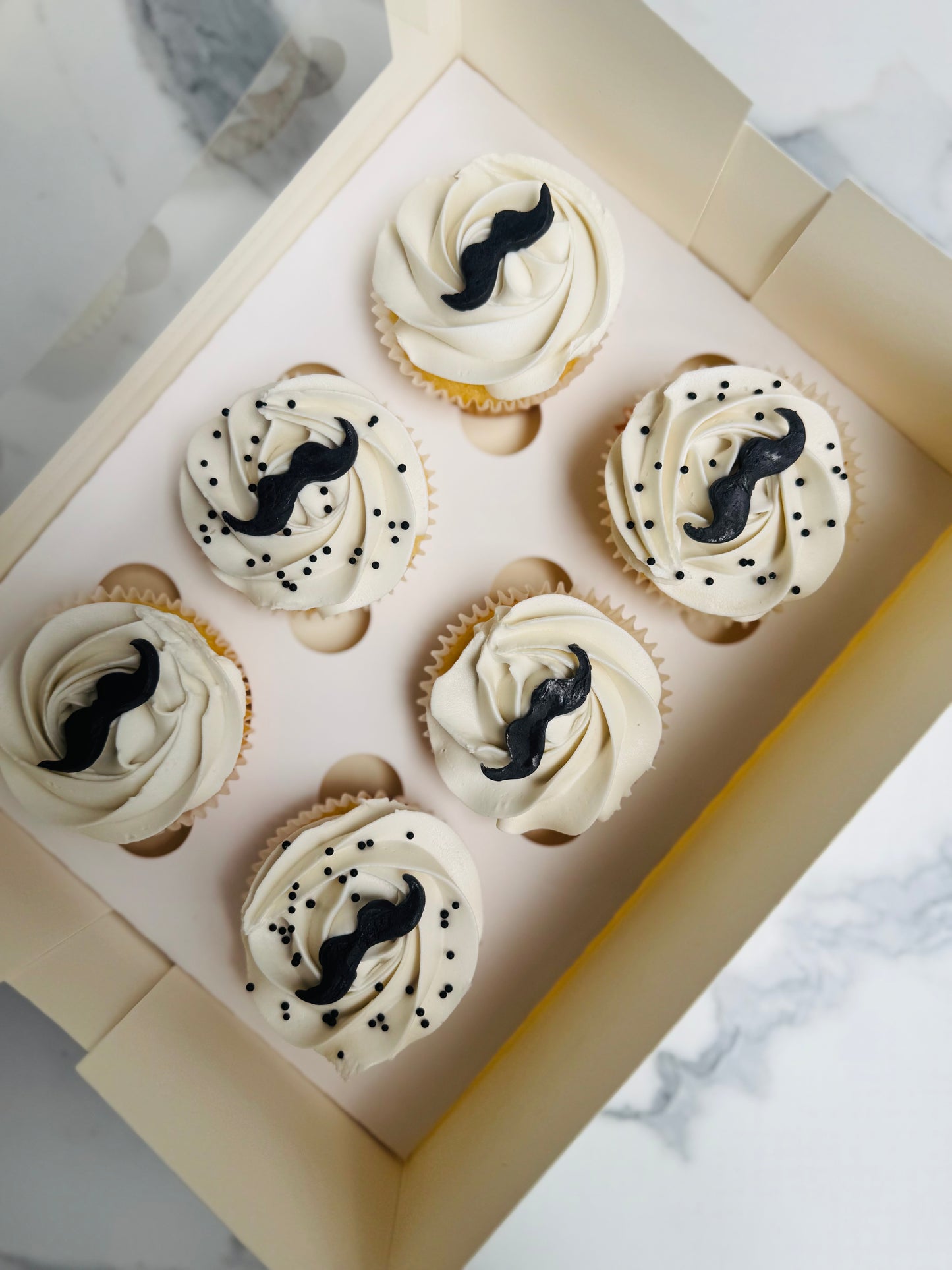 Mo-Vember Cupcakes