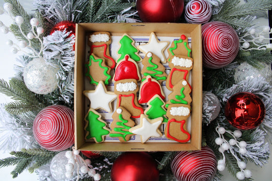 Christmas Gingerbread Cookie Box