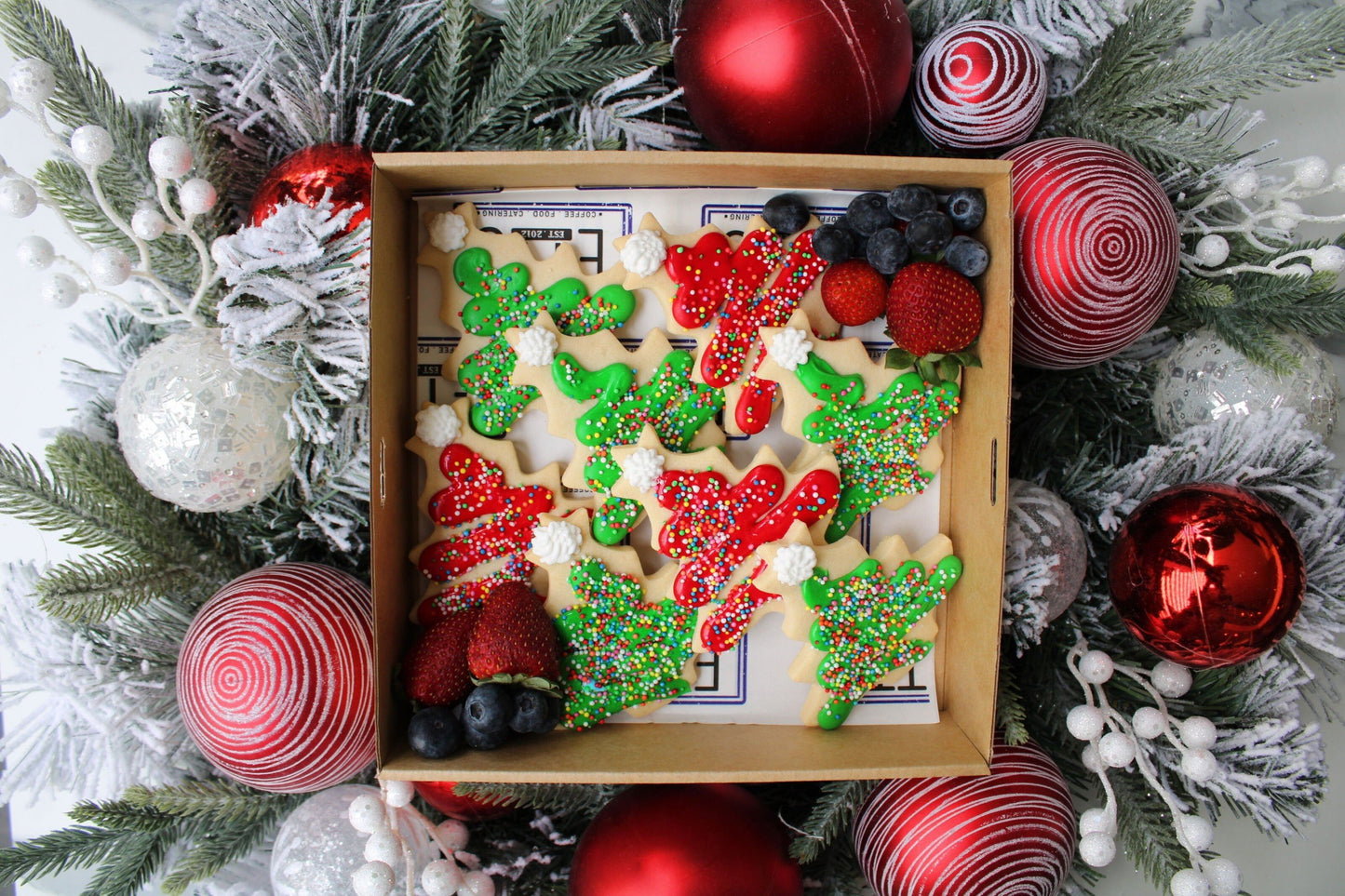 Christmas Tree Cookie Box