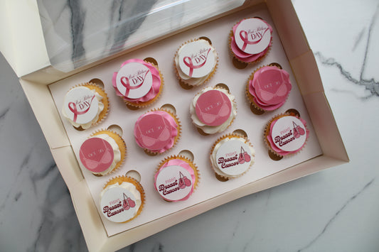 Pink Ribbon Day Cupcakes