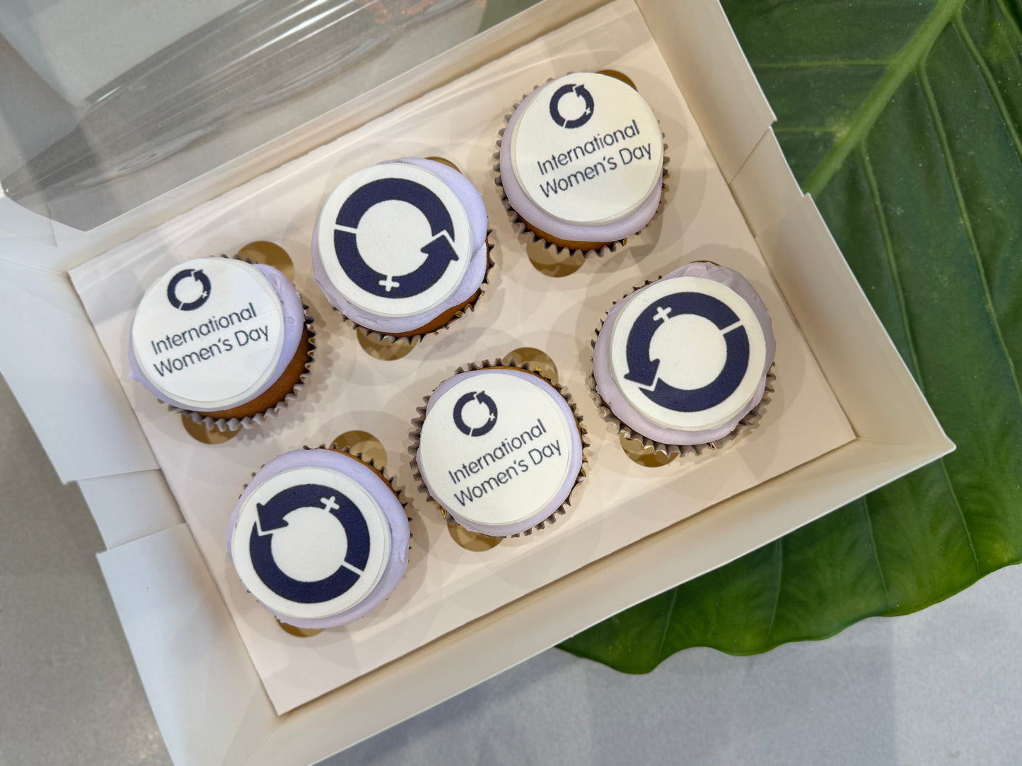 International Woman's Day Cupcakes