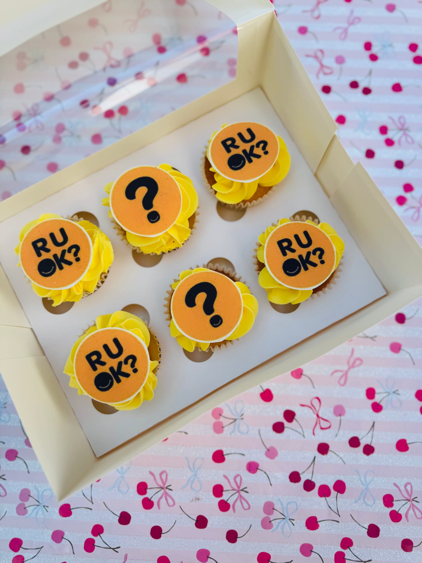 R U Okay? Cupcakes