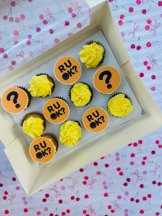 R U Okay? Mini Cupcakes
