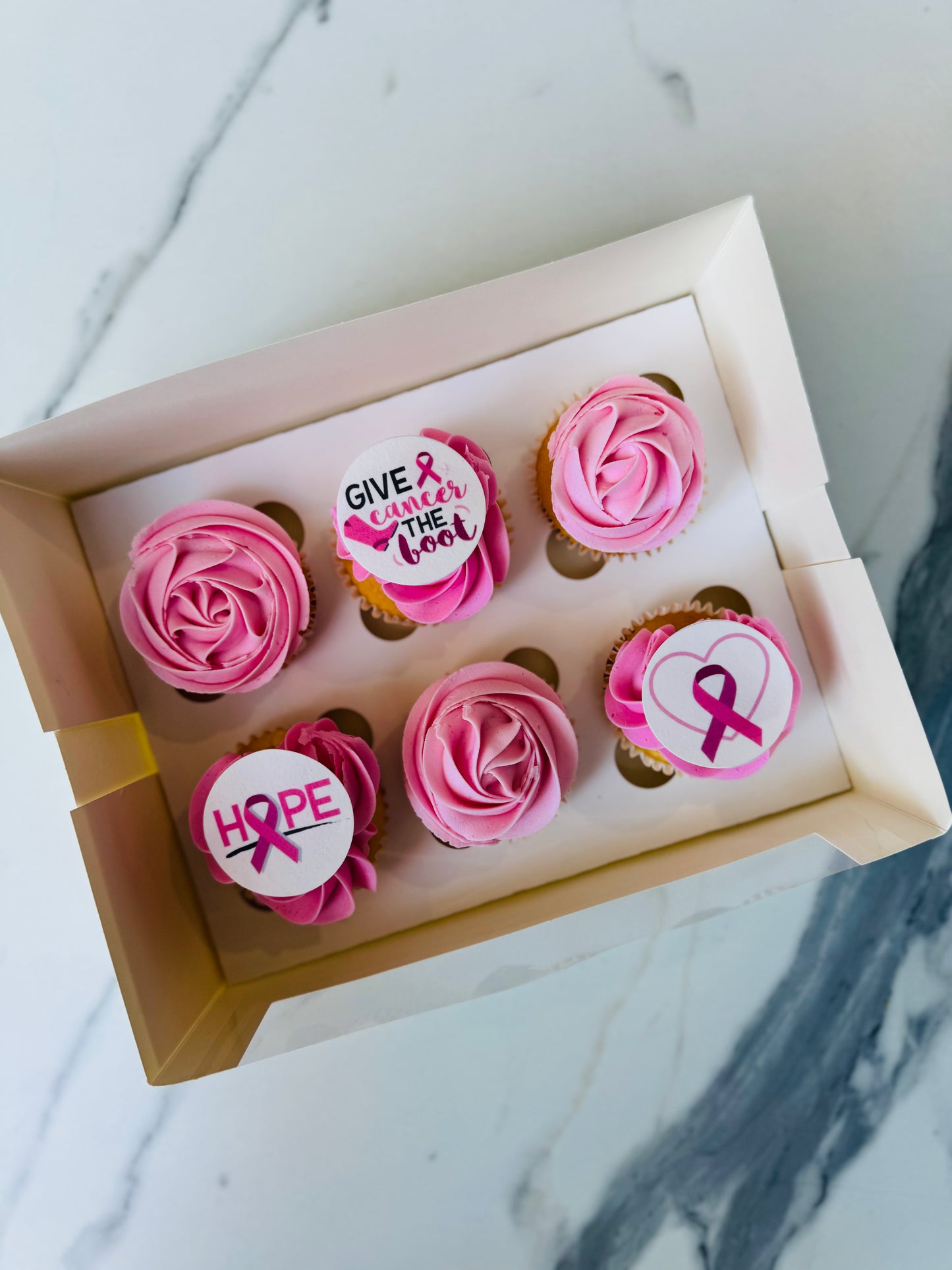 Pink Ribbon Day Cupcakes